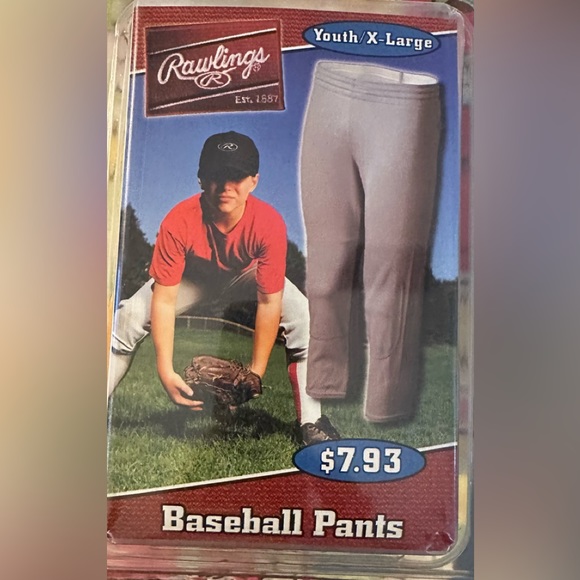 Rawlings Baseball Pants Youth XL New - Picture 1 of 4